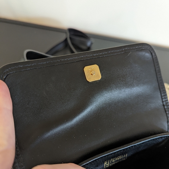 Fendi Vintage Small Canvas Crossbody Bag+Dust Bag - Picture 11 of 14